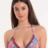 Banana Moon Morango Forto Tri Bikini Top - Lilac -Fashionable Swimwear Store 0173813 6