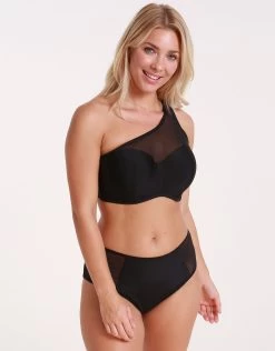 Panache Onyx One Shoulder Moulded Bikini Top - Black -Fashionable Swimwear Store 0198939 2 62860c55 6f74 491a 848f 6845f631414d
