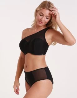 Panache Onyx One Shoulder Moulded Bikini Top - Black -Fashionable Swimwear Store 0198939 3 70c3ba83 8af2 49ba bfc0 f9419b41688b