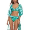 Mentha Midi Beach Shirt - Green -Fashionable Swimwear Store 101 20 01 ORQUIDEA 622 01 SILVA