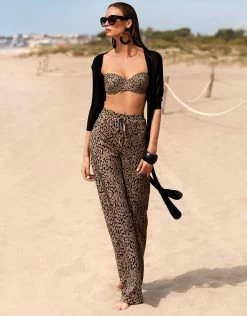 Tattoo Beach Trousers - Taupe -Fashionable Swimwear Store 118 1 11 ERIC 680 11 UNAI Comp