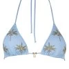Watercult Island Souvenir Triangle Bikini Top - Sky -Fashionable Swimwear Store 211 7065 485
