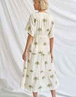 Watercult Island Souvenir Kimono - Cream -Fashionable Swimwear Store 211 W3950 497 4