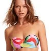 Seafolly Tropfest Bustier Bandeau Bikini Top