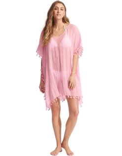 Seafolly Amnesia Kaftan - Parfait Pink