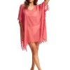 Seafolly Amnesia Kaftan - Sun Kissed Coral -Fashionable Swimwear Store 52162 SunkissedCoral 2879