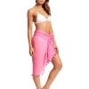Seafolly Cotton Gauze Sarong - Pink -Fashionable Swimwear Store 52965 SG Pink 2