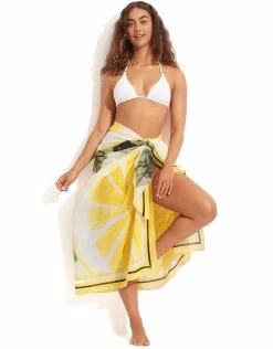 Seafolly Lemoncello Pareo - Lemoncello