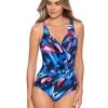 Miraclesuit Fuego Flora Oceanus Swimsuit - Black Floral -Fashionable Swimwear Store 6552988 FuegoFlora Oceanus BLM F