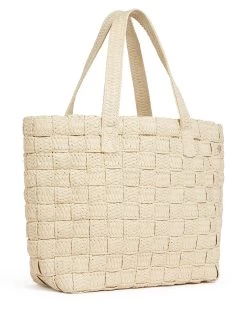 Seafolly Criss Cross Woven Tote - Natural