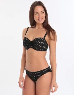 PRIMADONNA Maya Rio Bikini Brief - Black -Fashionable Swimwear Store 72632 PD 3