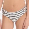 Seafolly Inka Stripe Multi Strap Hipster - White -Fashionable Swimwear Store 73705 SF 1