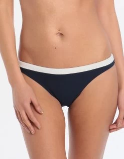 Harbour Island Hipster Bikini Bottom - Navy White