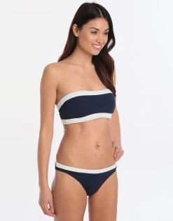 Harbour Island Hipster Bikini Bottom - Navy White -Fashionable Swimwear Store 73998 HK 4