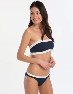 Harbour Island Hipster Bikini Bottom - Navy White -Fashionable Swimwear Store 73998 HK 5