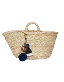 Small Anchor Basket Bag - Natural
