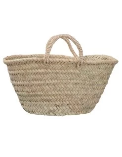 Small Anchor Basket Bag - Natural -Fashionable Swimwear Store 74033 ASHIANA SMALL ANCHOR BASKET BAG NATURAL BACK