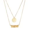 Greek Island Necklace - Gold -Fashionable Swimwear Store 74043 Ash 1