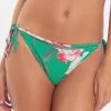 Ted Baker Iguazu Laddered Tie Side Bikini Bottom - Tropical Green -Fashionable Swimwear Store 75483 TB 1