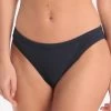 Seafolly Inka Rib Hipster Bikini Bottom - Indigo -Fashionable Swimwear Store 75727 SF 1