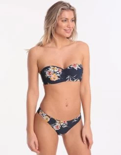 Seafolly Mid Summer Brazilian Bikini Bottom - Indigo -Fashionable Swimwear Store 75760 SF 1 2