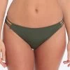 Panache Marina Brazilian Bikini Bottom - Khaki -Fashionable Swimwear Store 75907 Pan 1