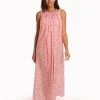 Malika Cotton Maxi Beach Dress - Print -Fashionable Swimwear Store 76596 P 1 1