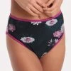 Ted Baker Wonderland High Waisted Bikini Bottom - Dark Green -Fashionable Swimwear Store 76700 TB 1