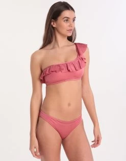 Seafolly Shine On One Shoulder Bikini Top - Dalia -Fashionable Swimwear Store 77030 SF 4