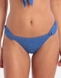 Banana Moon Couture Tomarin Avaya Tab Side Hipster Bikini Bottom - Blue