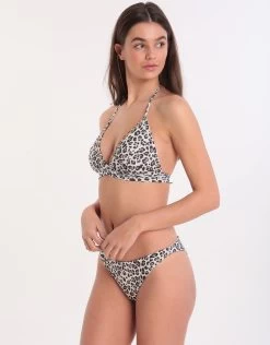 Banana Moon Couture Serengeti Touho Wrap Bikini Top - Ecru -Fashionable Swimwear Store 77581 BM 4