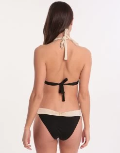 Banana Moon Couture Monterosso Mivra Banded Bikini Bottom - Black -Fashionable Swimwear Store 77598 BM 5