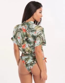 Banana Moon Iquitosvoil Kaimi Cropped Shirt - Sky -Fashionable Swimwear Store 77611 BM 5