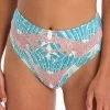 Azania Ahnika High Waist Bikini Bottom - Print -Fashionable Swimwear Store 78019 P 2