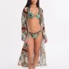 Borneo Kaftan - Green Multi -Fashionable Swimwear Store 78339 WSN 1