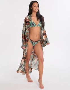 Borneo Kaftan - Green Multi -Fashionable Swimwear Store 78339 WSN 4