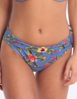 Banana Moon Dolcevita Merenda Banded Bikini Bottom - Blue