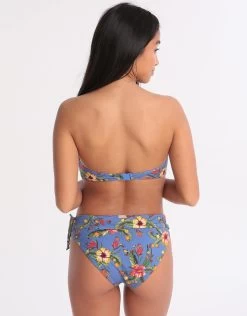 Banana Moon Dolcevita Merenda Banded Bikini Bottom - Blue -Fashionable Swimwear Store 78554 BM 4 87b71098 efd1 4366 9c75 abddbae03852