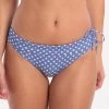 Banana Moon Dolcevita Merenda Banded Bikini Bottom - Blue -Fashionable Swimwear Store 78562 BM 1