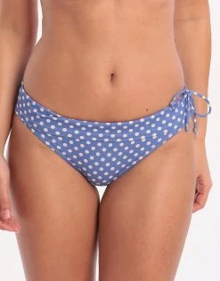 Banana Moon Dolcevita Merenda Banded Bikini Bottom - Blue