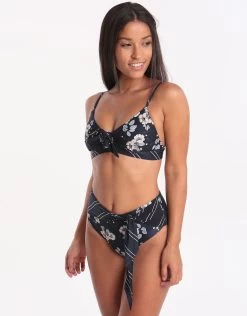Seafolly Splendour Fixed Tri Bra Bikini Top - Indigo -Fashionable Swimwear Store 78796 SF 1 4