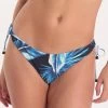 Tahiti Reversible Loop Side Bikini Bottom - Navy -Fashionable Swimwear Store 78932 MT REV 1