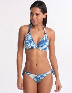 Tahiti Reversible Tie Side Bikini Bottom - Navy -Fashionable Swimwear Store 78933 MT 1 7