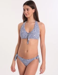 Morocco Reversible Lacing Bikini Top - Multi -Fashionable Swimwear Store 78936 MT REV 1 2