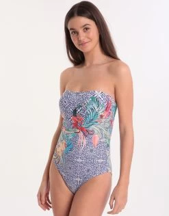 Morocco Bandeau Swimsuit - Multi -Fashionable Swimwear Store 78937 MT 1 3