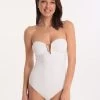 Melissa Odabash Argentina Swimsuit - White -Fashionable Swimwear Store 79486 MO 1 1