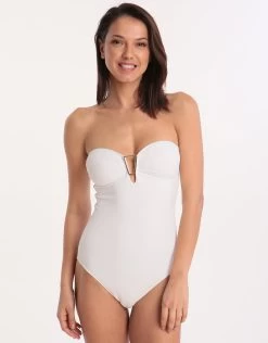Melissa Odabash Argentina Swimsuit - White