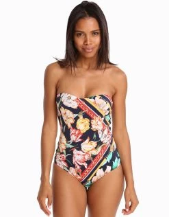 Galleria Bandeau Swimsuit - Ink