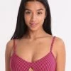 Seafolly Go Overboard Bralette Bikini Top - Pink -Fashionable Swimwear Store 80244 SF 1 1
