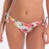 Banana Moon Mandalay Iona Tie Bikini Bottom - Cream -Fashionable Swimwear Store 80414 BM 1
